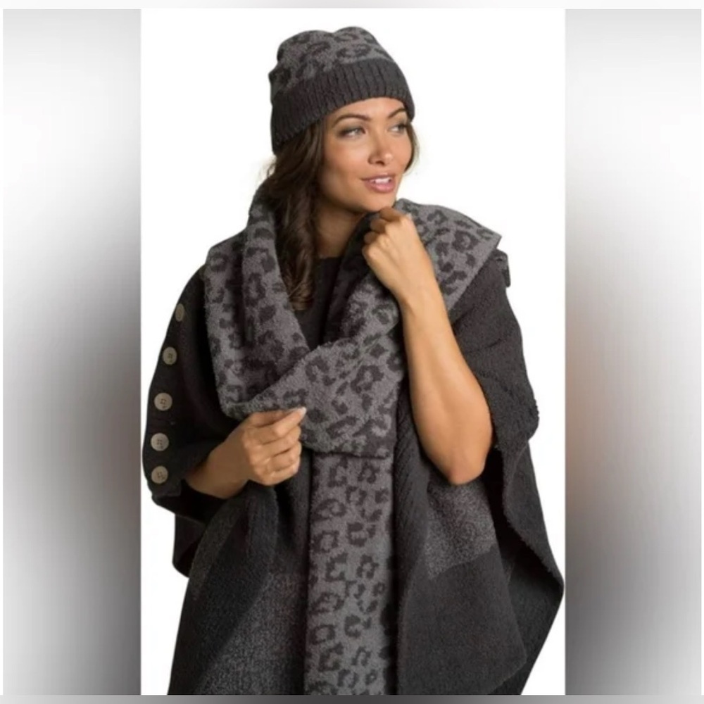 Barefoot Dreams Gray Knit Hat